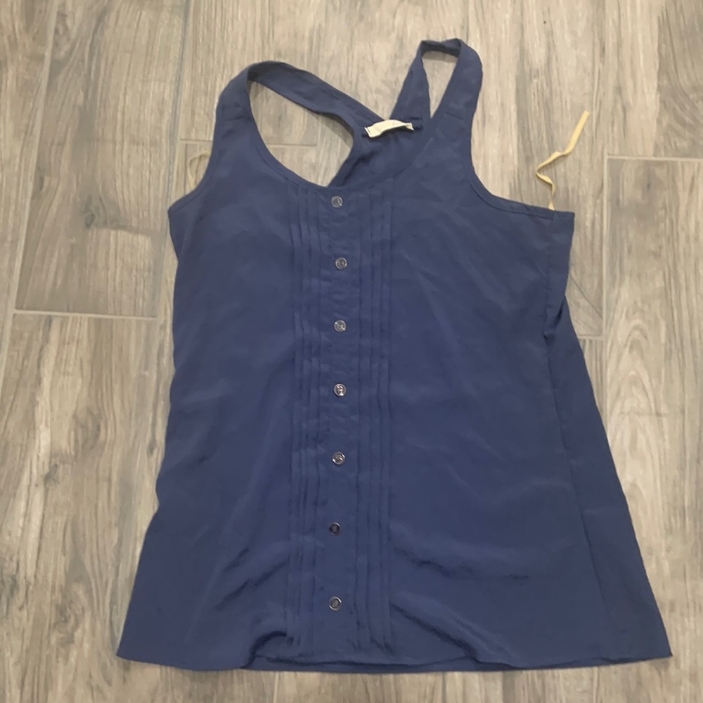Navy blue tank top